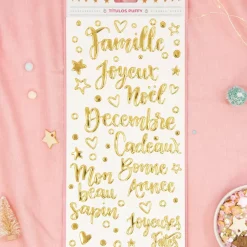 Títulos Puffy Francés All You Need Is Christmas Craftelier