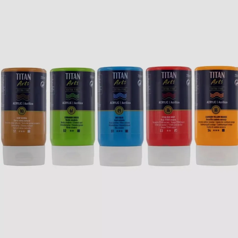 Tubo de acrílico Extrafino Titan 250ml