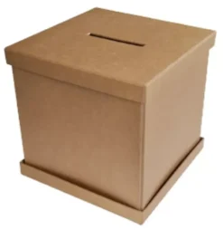 Urna de Madera Cuadrada On se Marie Artemio