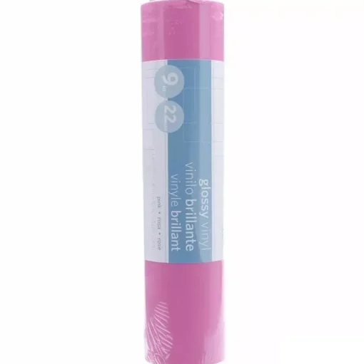 Vinilo Brillante Silhouette Rosa 9"x10'