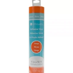 Vinilo Brillante Silhouette Naranja 9"x10'