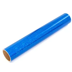 Vinilo metalizado Holográfico Glitter Azul marino AC