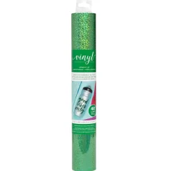 Vinilo metalizado Holográfico Glitter Verde hierba AC