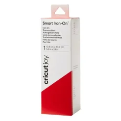 Vinilo Smart Iron On Termotransferible Rojo Cricut Joy 13x60cm