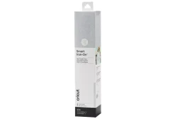 Vinilo Smart Iron On Termotransferible Glitter Plateado Cricut Maker 3/Explore 3 33x270cm