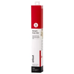 Vinilo Smart Iron On Termotransferible Rojo Cricut Maker 3/Explore 3 33x90cm