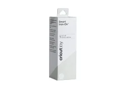 Vinilo Smart Iron On Termotransferible Glitter Blanco Cricut Joy 13x48cm