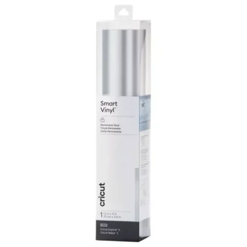 Vinilo Smart Permanente Plateado Mate Cricut Maker 3/Explore 3 33x360cm