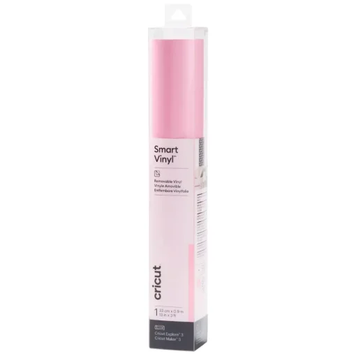 Vinilo Smart Removible Rosa Claro Cricut Maker 3/Explore 3 33x90cm