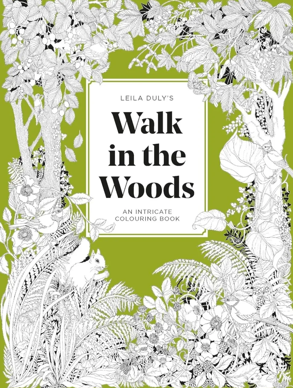 Walk in the Woods An intricate colouring book
