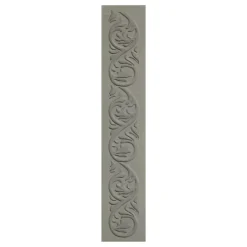 X-Molde Cenefa vegetal Metalforma para Grabados